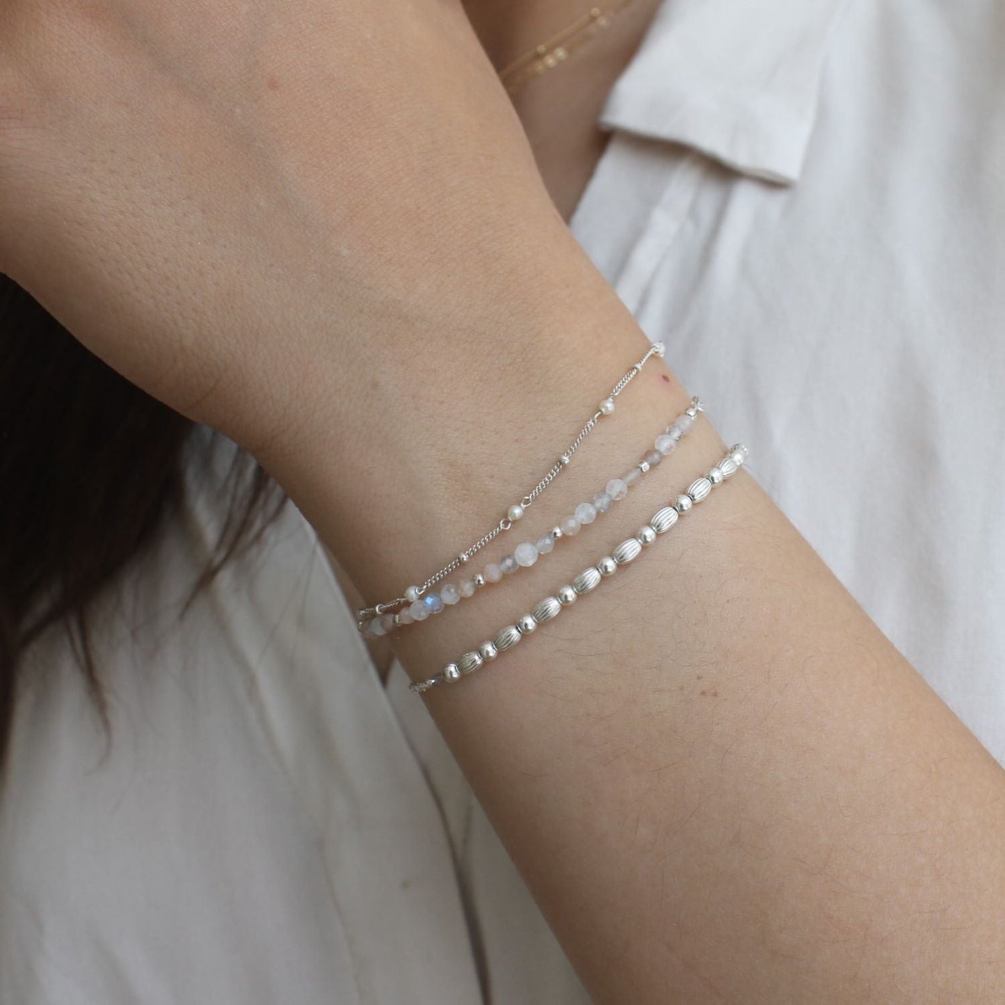 Pearl Beaded Milestone Chain