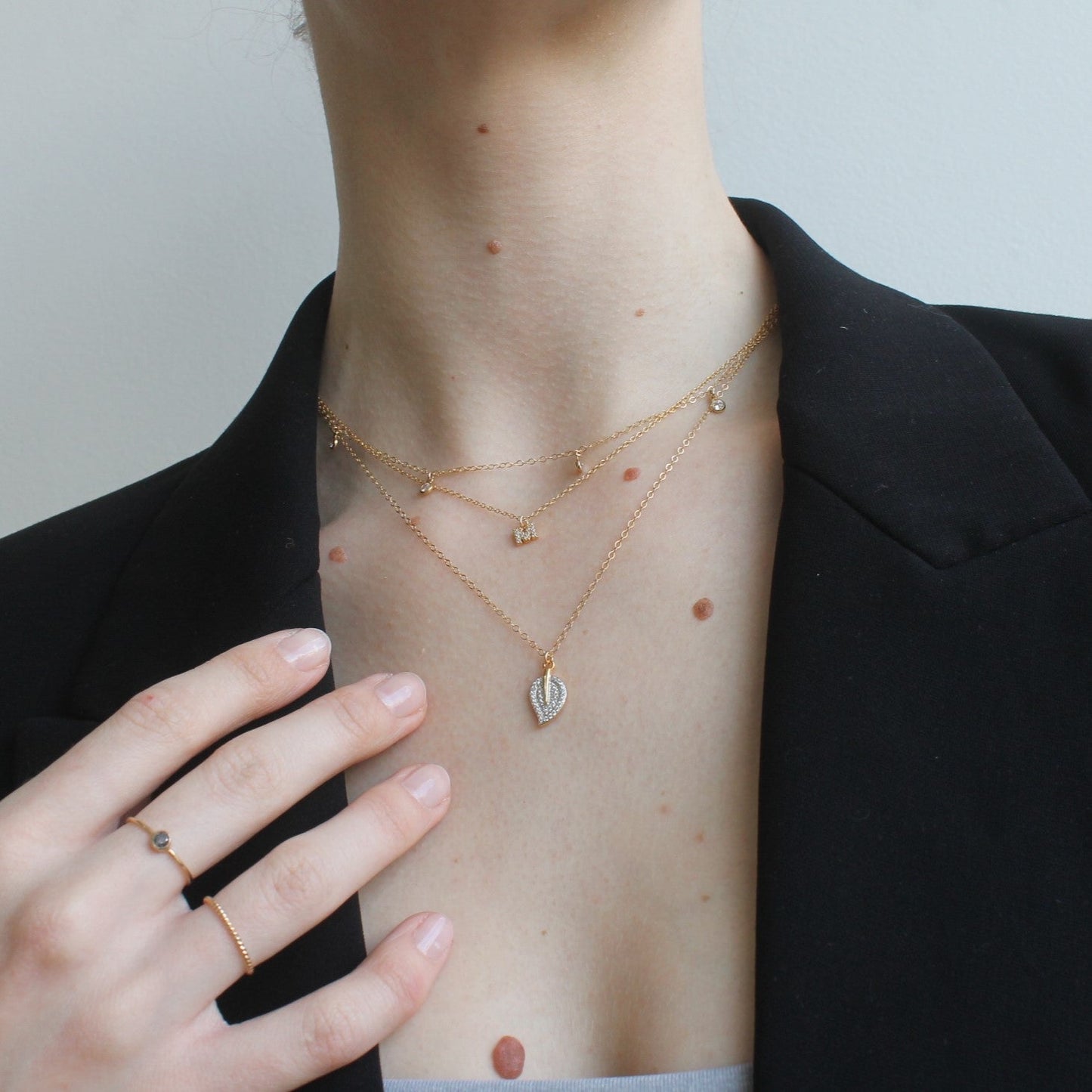 Sparkle Drop Necklace